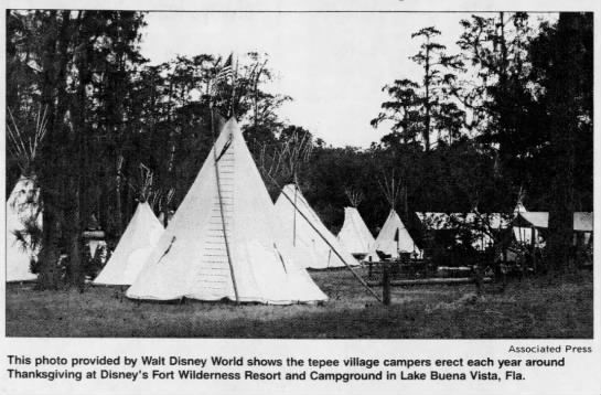 Thanksgiving at Disney's Fort Wilderness Resort
